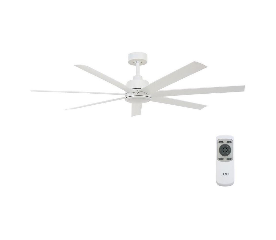 Lucci air Lucci air 213182 - LED Stropní látor ATLANTA 1xGX53/12W/230V bílá + DO