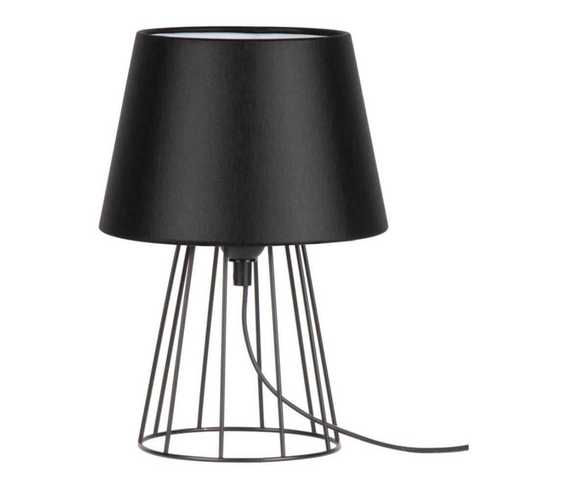 7661104 - Stolní lampa MANGOO 1xE27/40W/230V černá