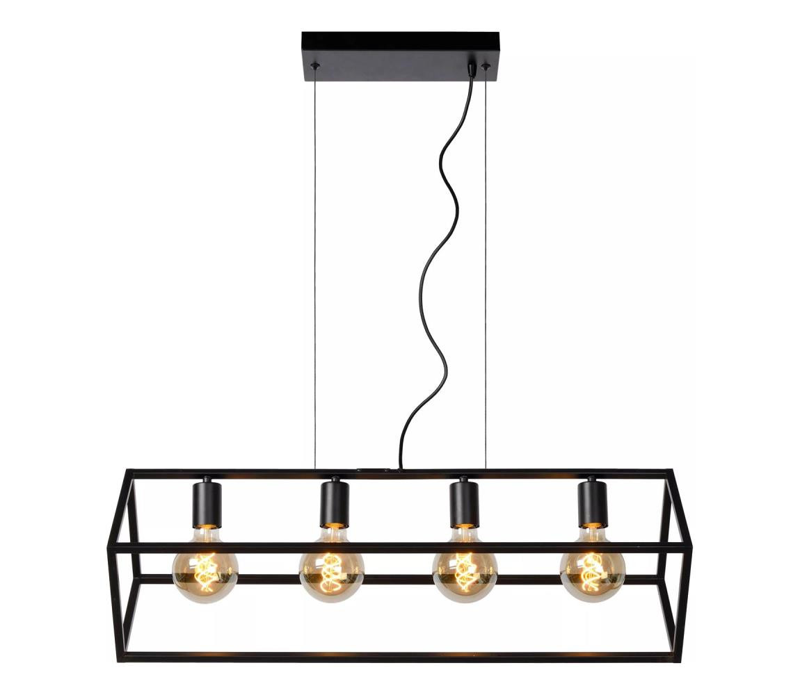 Lucide Lucide 00425/04/30 - Lustr na lanku FABIAN 4xE27/40W/230V