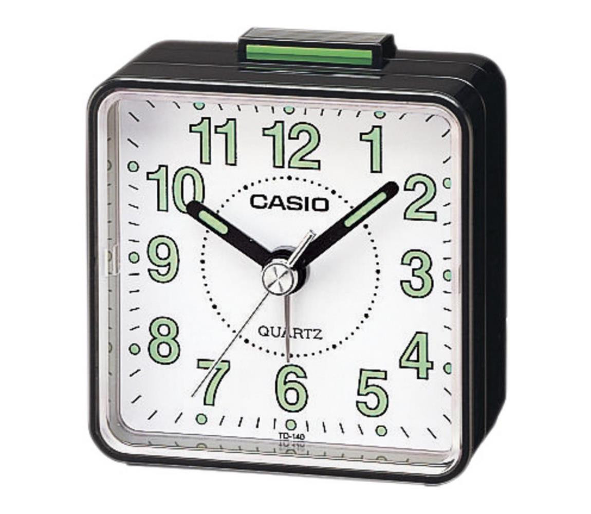 Casio Casio - Budík 1xAA černá/bílá