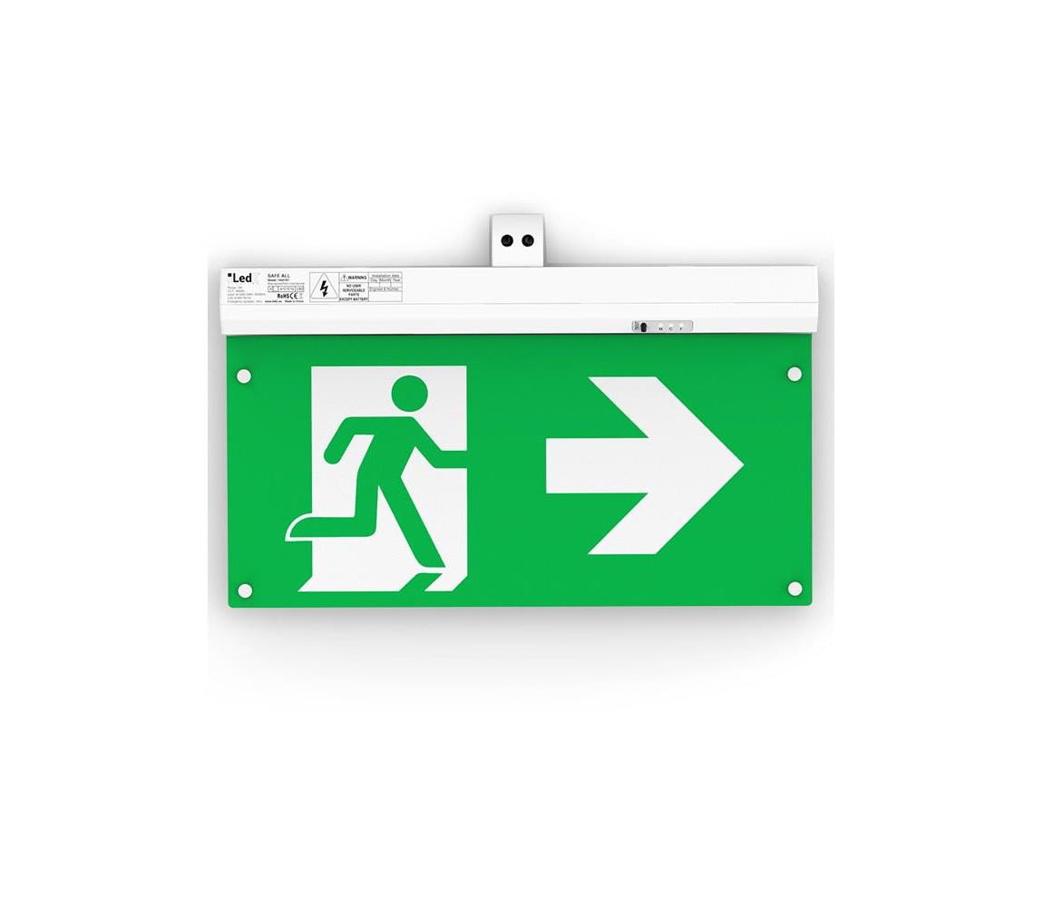 LED2 LED2 - LED Nouzové svítidlo SAFE ALL LED/2W/3,6V 6000K IP40