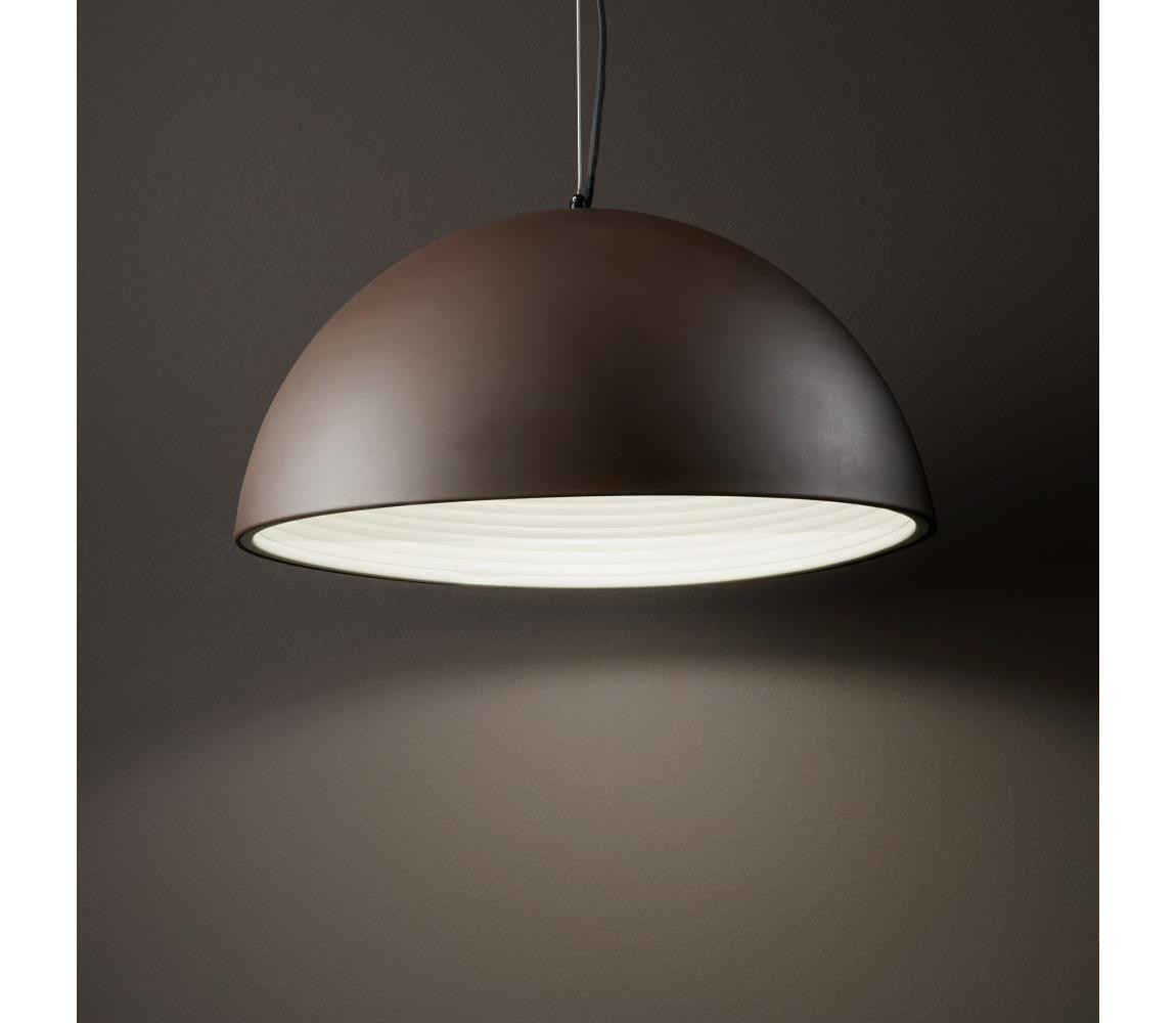 Ideal Lux Ideal Lux - Lustr na lanku FOLK 1xE27/60W/230V pr. 40 cm hnědá