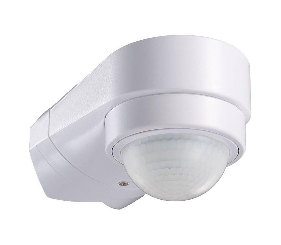 Venkovní senzor pohybu infračervený 240° 600W/230V IP65 bílá