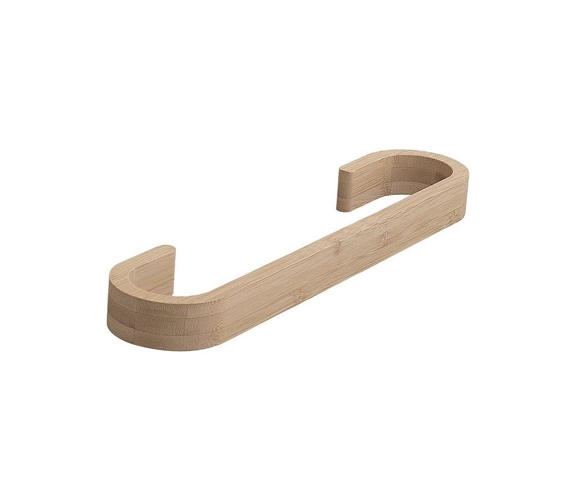 Gedy Gedy - Nástěnný věšák na ručníky HIMALAYA 7x30 cm bambus/béžová