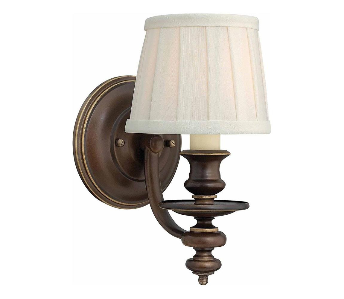 Elstead Hinkley HK-DUNHILL1 - Nástěnné svítidlo DUNHILL 1xE14/60W/230V