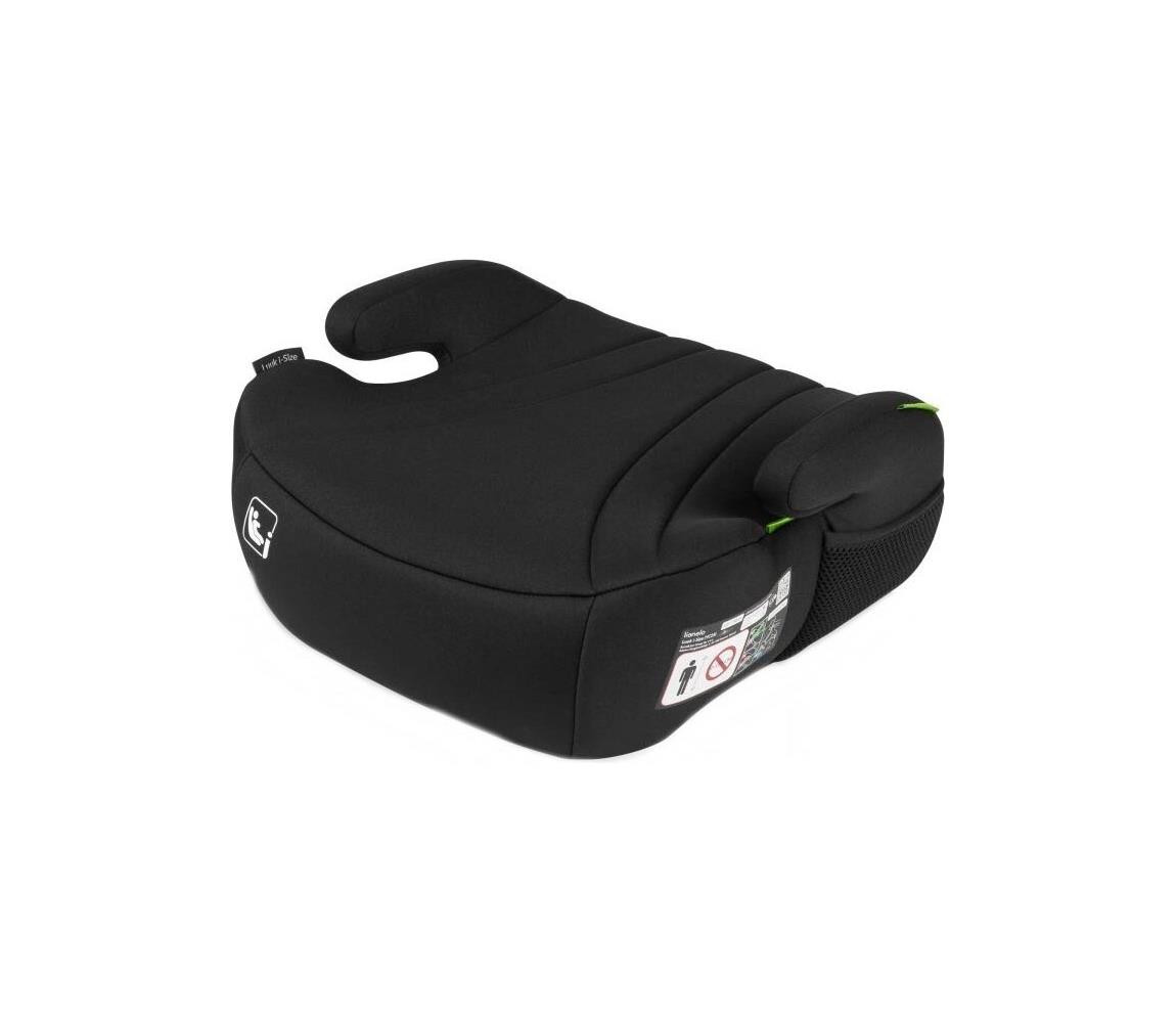 Lionelo Lionelo - Podsedák do auta LUUK i-Size 125-150 cm černá