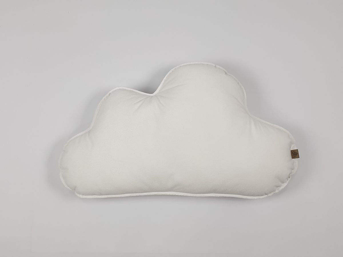 Polštářek mráček - bílý