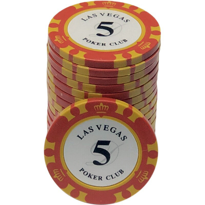 Kusový žeton na poker Las Vegas Pokerclub 5