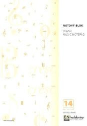 Notový blok A4 trhací 14 osnov | Neuveden