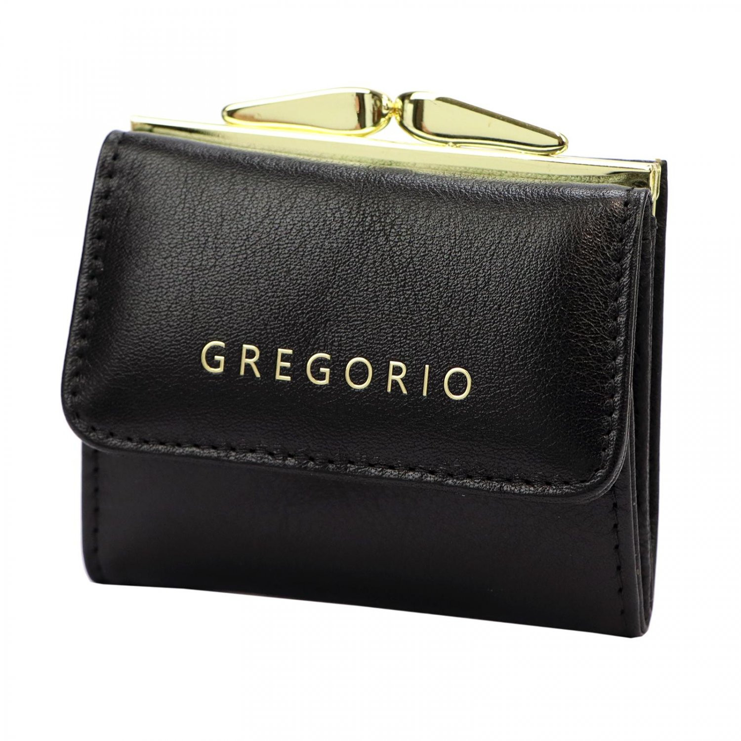 Dámská kožená peněženka černá - Gregorio Flavia černá