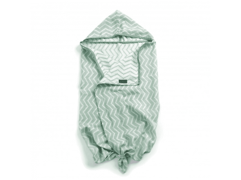KipKep Mušelínová osuška BLENKER S KAPUCÍ Calming Green