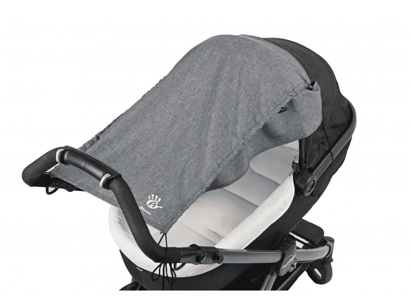 Altabebe sluneční clona s boční ochranou Lifeline tmavě šedá