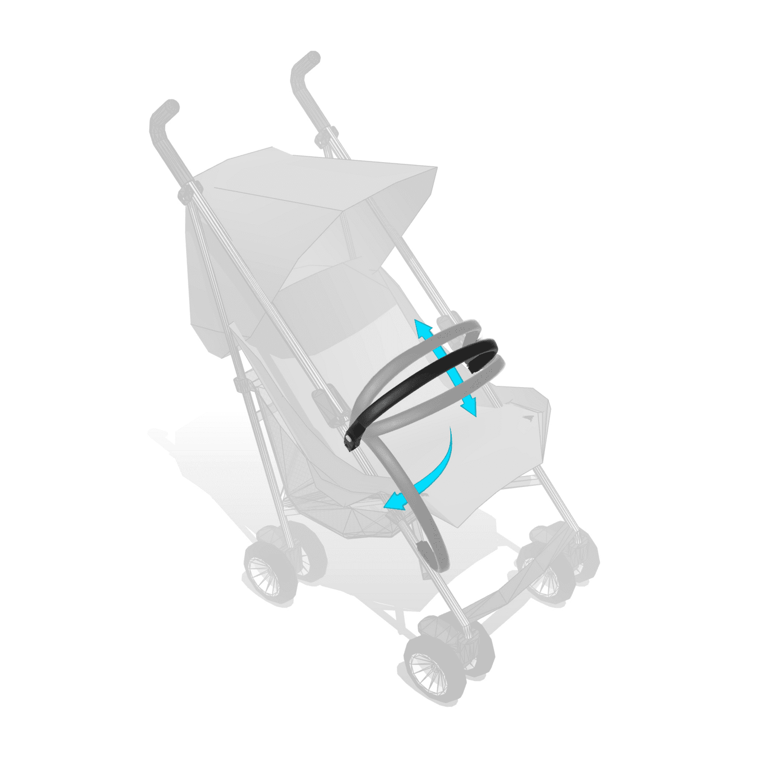 Bumprider Univerzální madlo ke kočárku