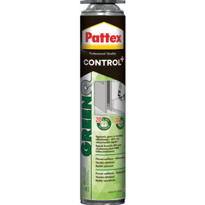 Pěna PU Pattex GreenQ EKO, 750ml nízkoexpanzní, pistolová