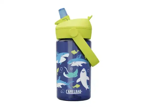 Camelbak Thrive Flip Straw dětská láhev 0,4 l Shark and Rays