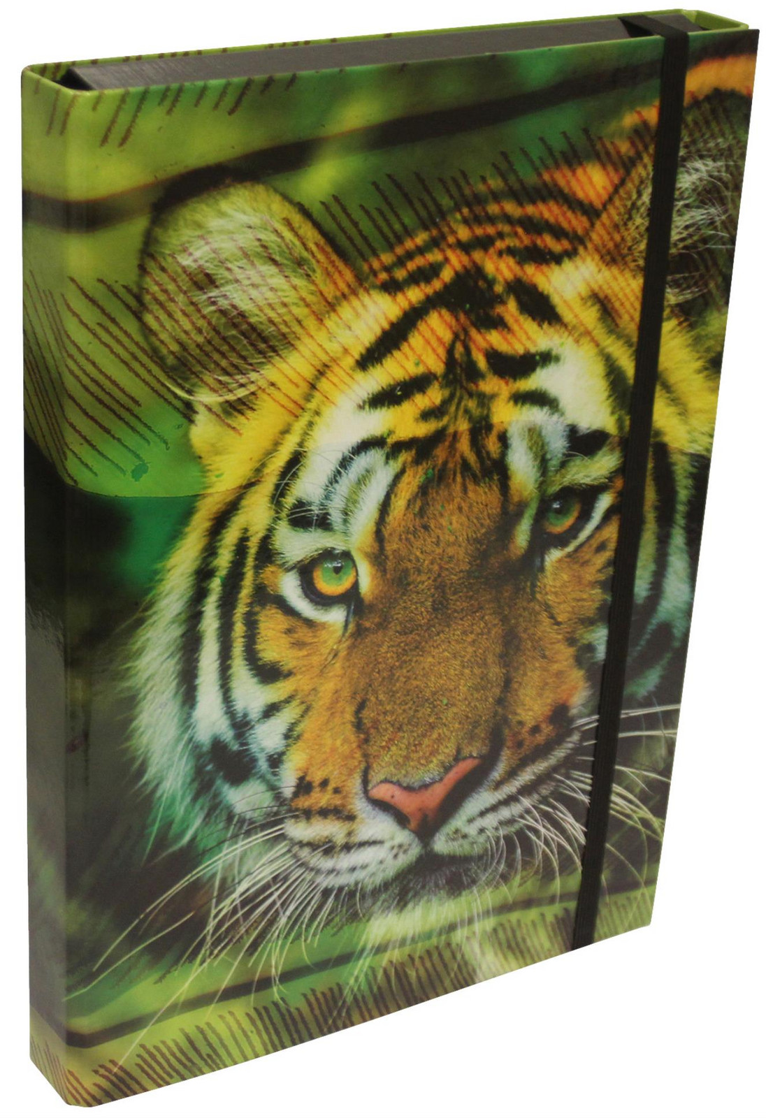 Donau Box na spisy - A4, 4 cm, motiv tygr