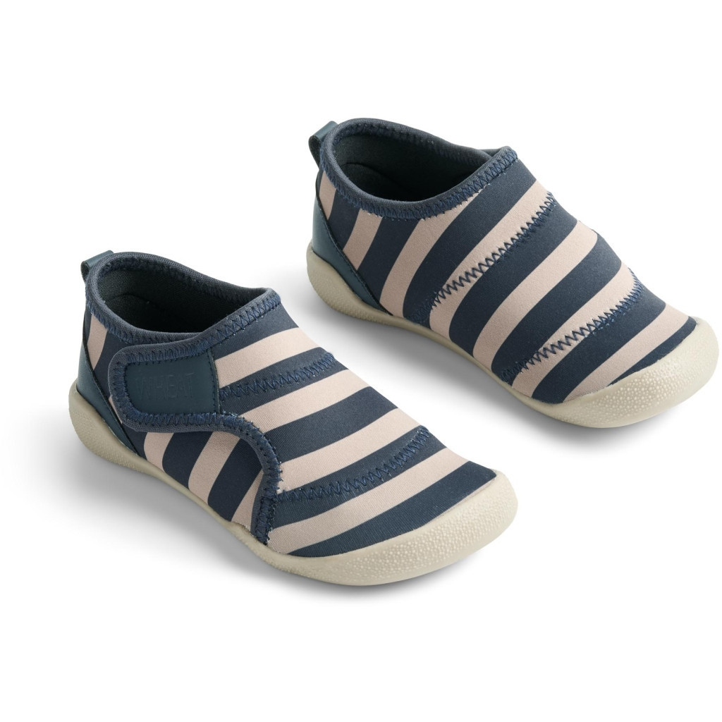 Wheat dětské neoprenové plážové boty Shawn Beach 422 -  ink stripe Velikost: 25