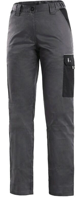 CXS PHOENIX MONETA dámské pracovní kalhoty do pasu šedo černé