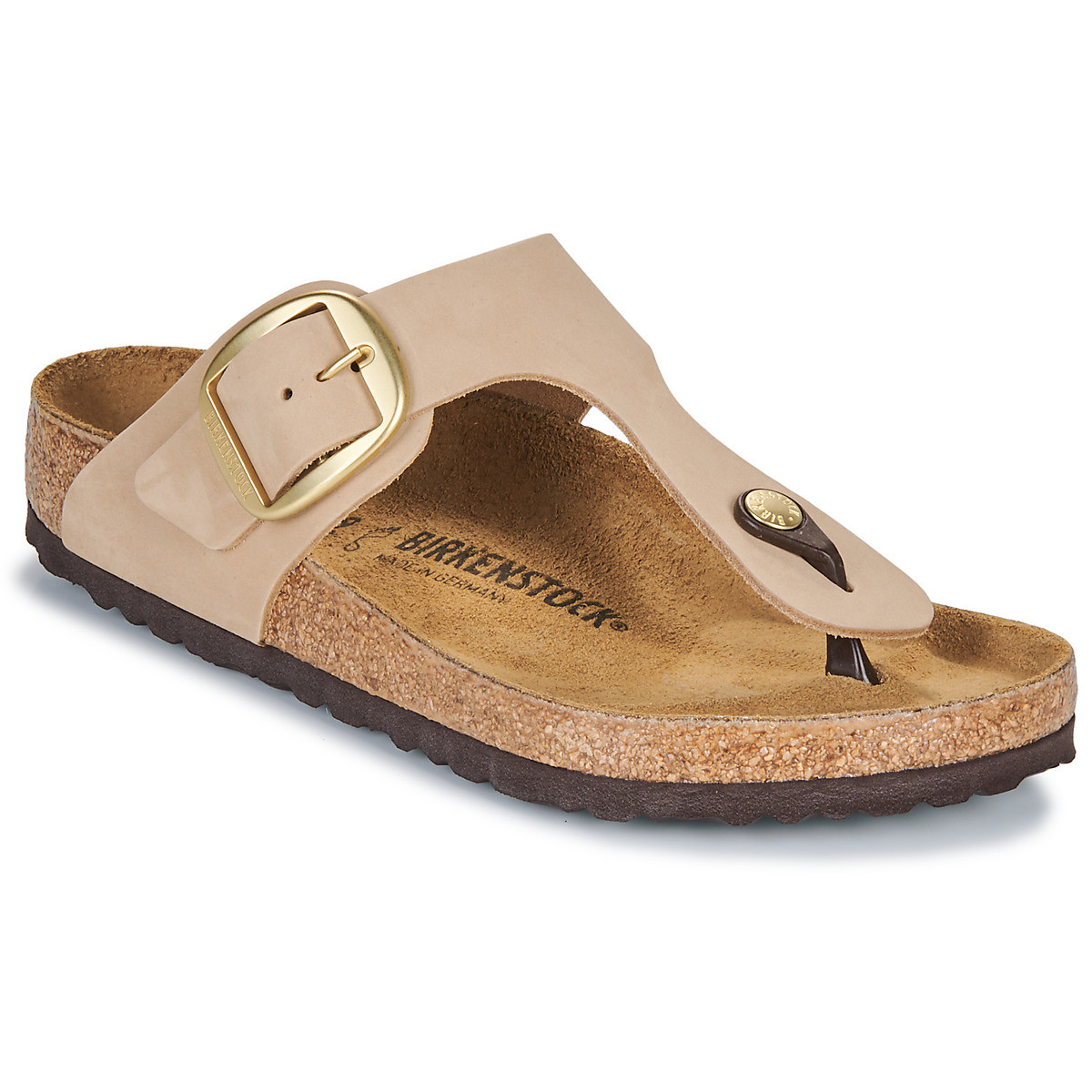 BIRKENSTOCK  Gizeh Big Buckle LENB Sandcastle  Béžová