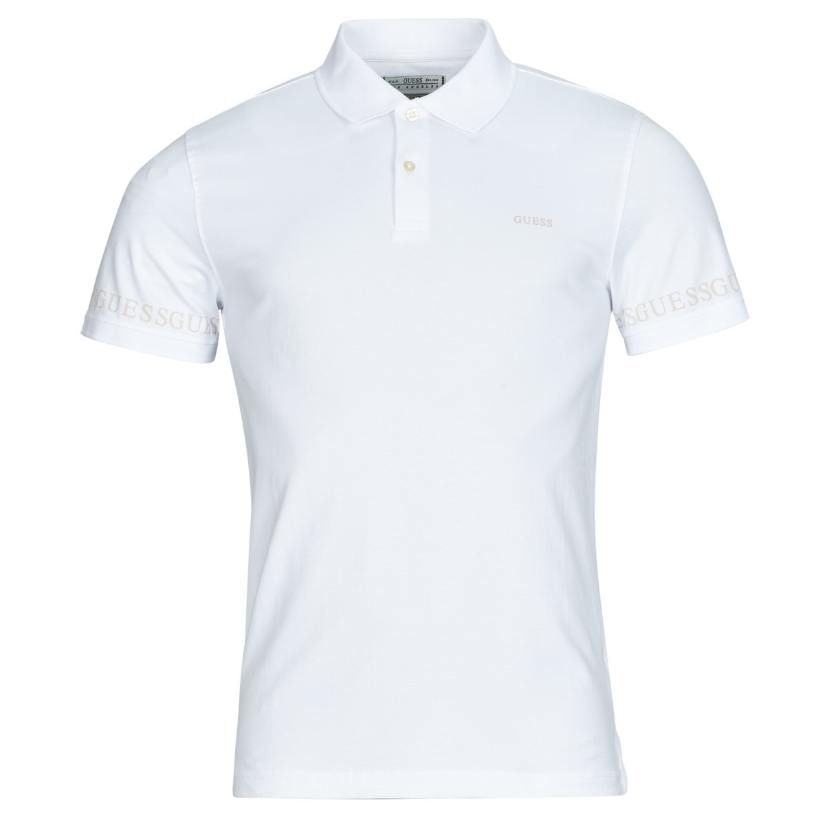 Guess  NOLAN SS POLO  Bílá