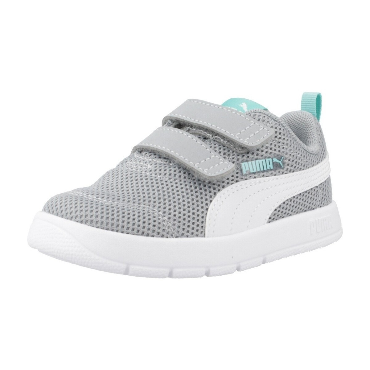 Puma  COURTFLEX V3 MESH INF  Šedá