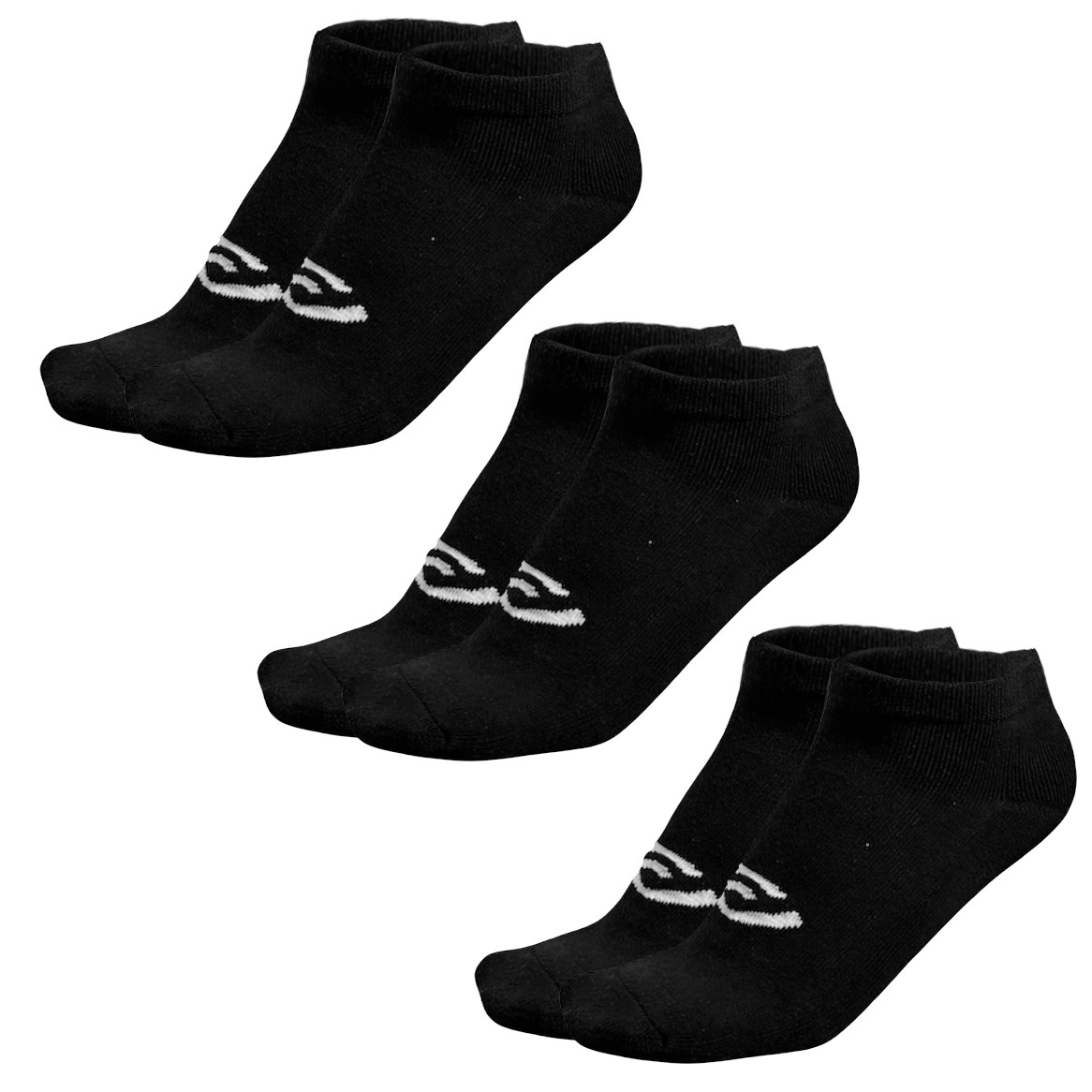 Forsize Ponožky krátké pod kotník 3 páry 42/47 EU FDPONKRBL3P001