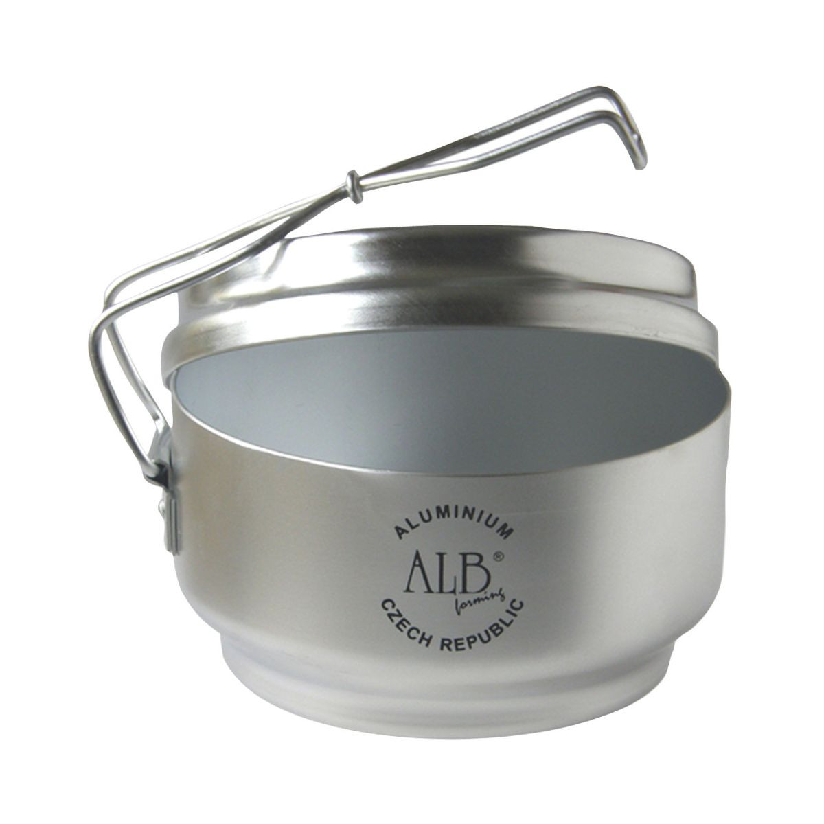 Ešus ALB hliníkový dvojdílný - stříbrný