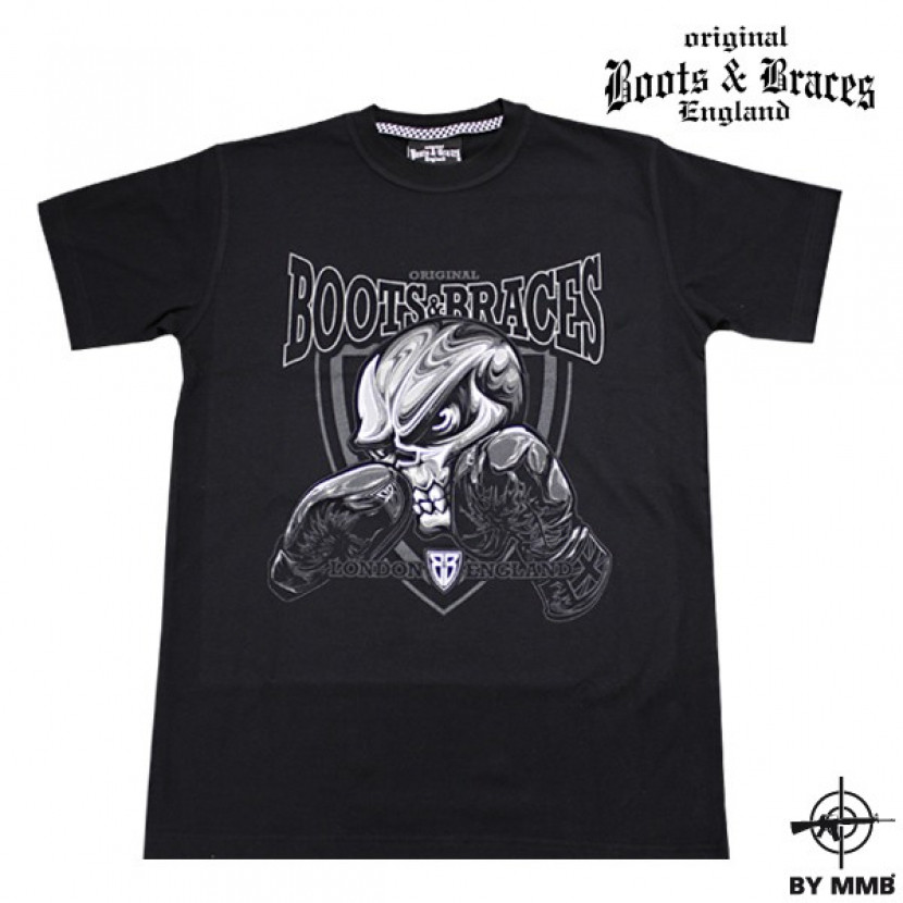 Triko Boots and Braces Boxer - černé, S