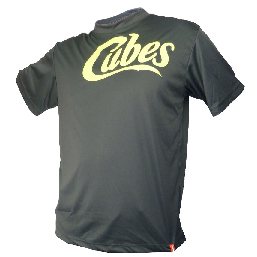 Tričko s krátkým rukávem Haven Cubes - černé-zelené, S