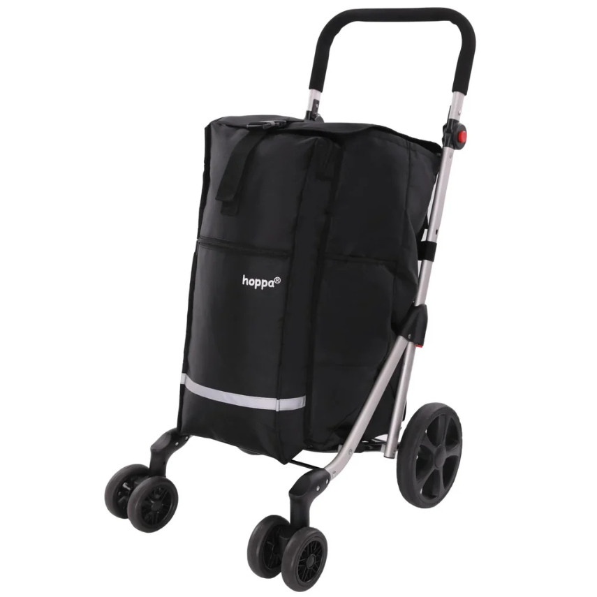 Nákupní taška na kolečkách Hoppa 101 - černá