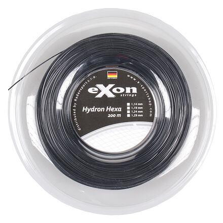 Exon Hydron Hexa tenisový výplet 200 m černá