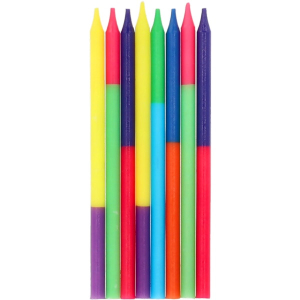 Svíčky dortové Bright Delight 10 cm 24 ks