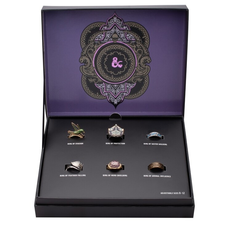 GRUPO ERIK Replika Replika Dungeons & Dragons - Spells Rings