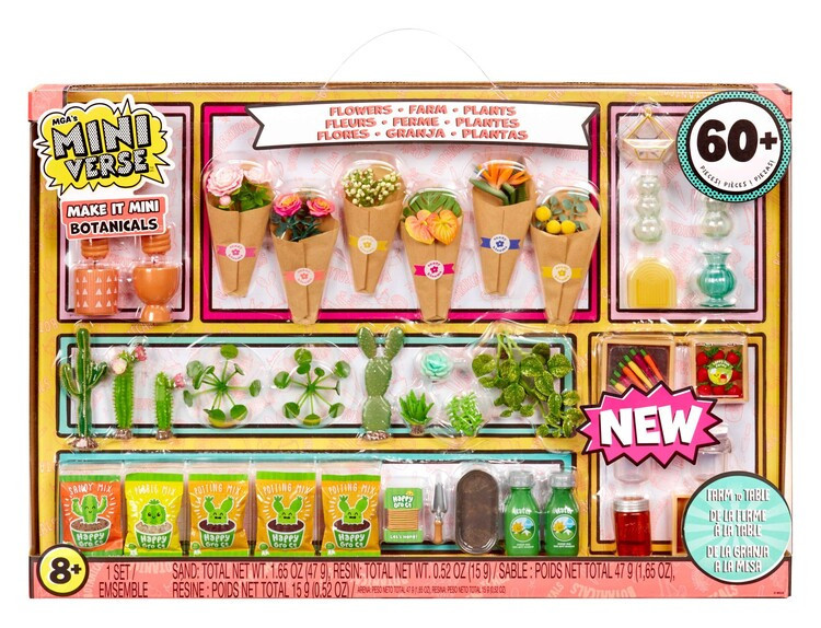 MGA Entertainment Miniverse - Make It Mini - Botanicals - Deluxe Set