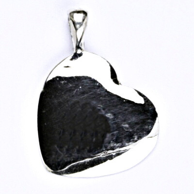 Stříbrný přívěšek, srdce, přívěšek ze stříbra, 6,33 g