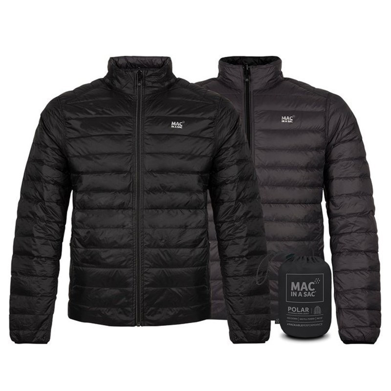 Mac in a sac Pánská péřová bunda Mac in a sac Polar Černá