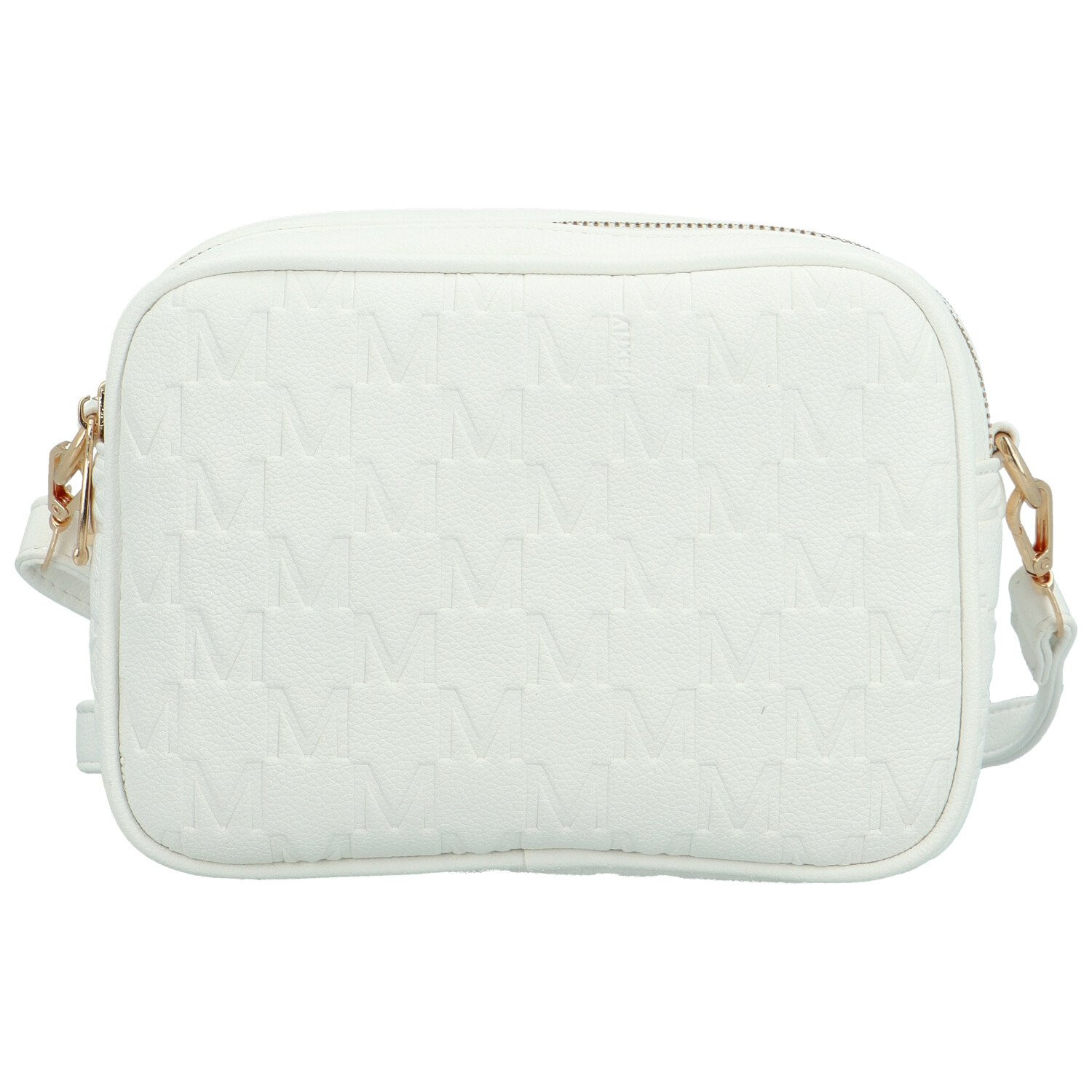 Stylová dámská koženková crossbody kabelka Ronda, bílá