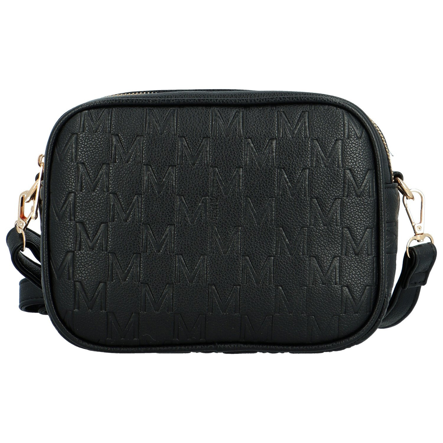 Stylová dámská koženková crossbody kabelka Ronda, černá