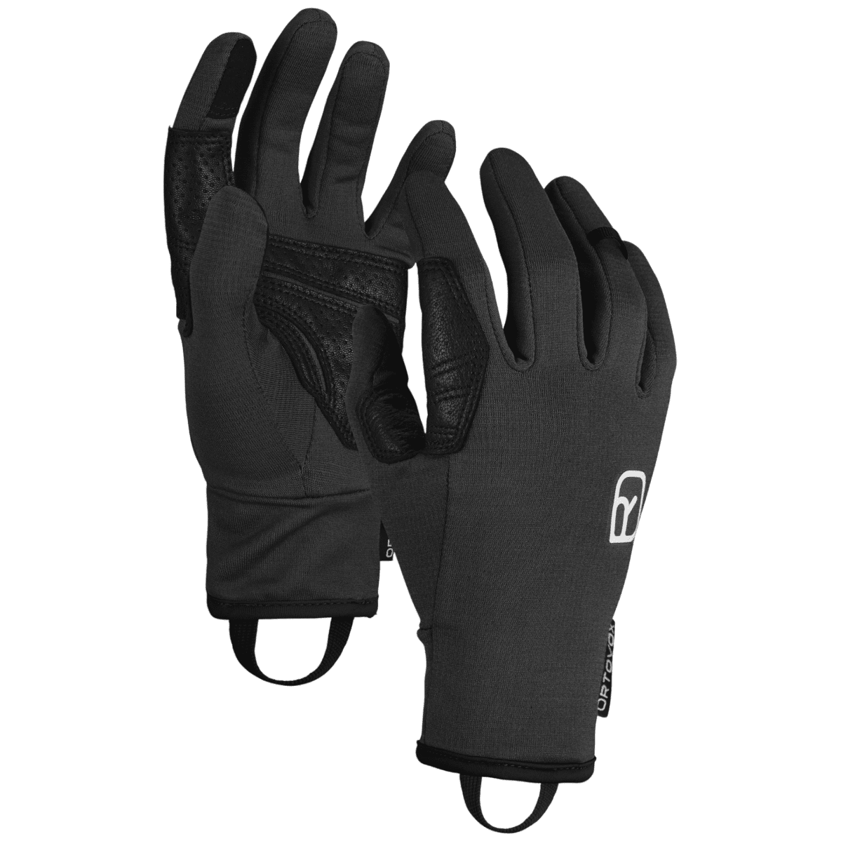 Pánské rukavice Ortovox Fleece Light Glove M Velikost: XL / Barva: černá