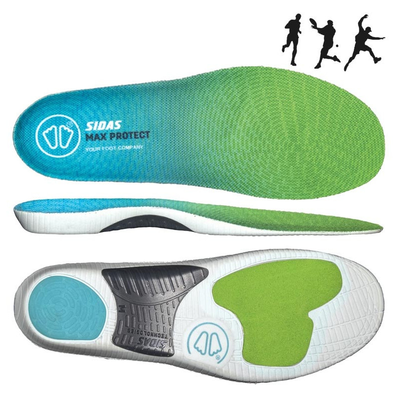 Vložky do bot Sidas Max Protect Activ Slim Velikost bot (EU): 42-43 / Barva: modrá