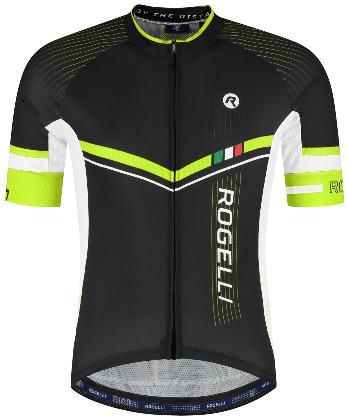 Cyklodres Rogelli GARA MOSTRO 2 s krátkým rukávem, reflexní žlutý 4XL