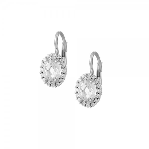 Náušnice se syntetickými kameny 336-087-000873 2.75g