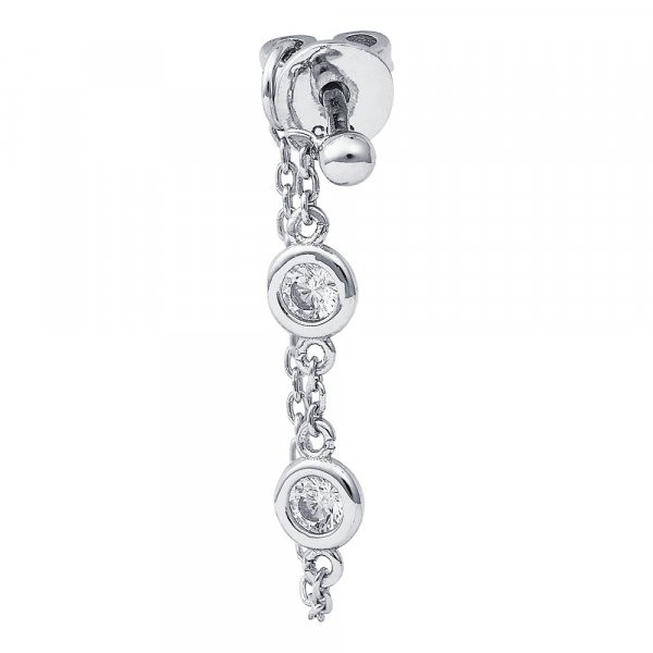 Piercing se syntetickými kameny 336-306-000060 1.00g