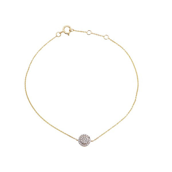 Náramek s brilianty 264-967-005913 0.75g