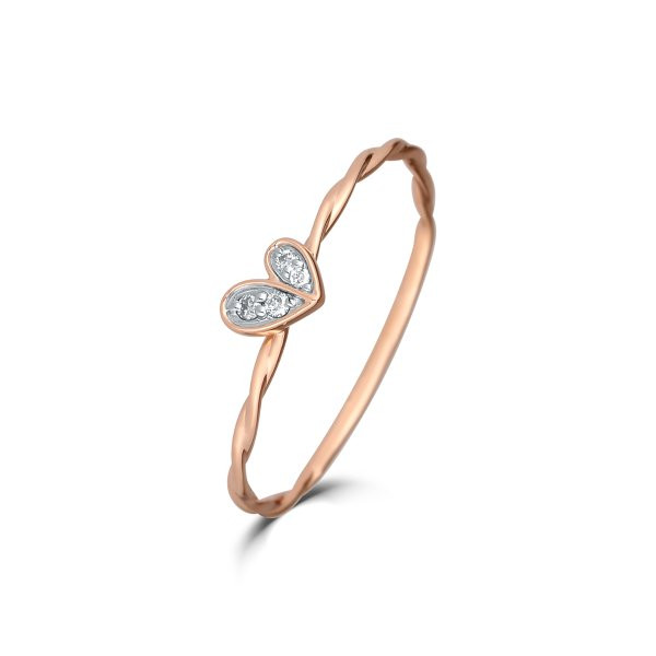 Prsten s brilianty 524-300-G733 49-0.75g