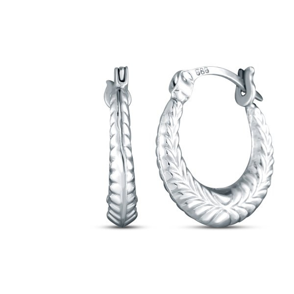 Náušnice bez kamenů 331-578-000004 0.50g