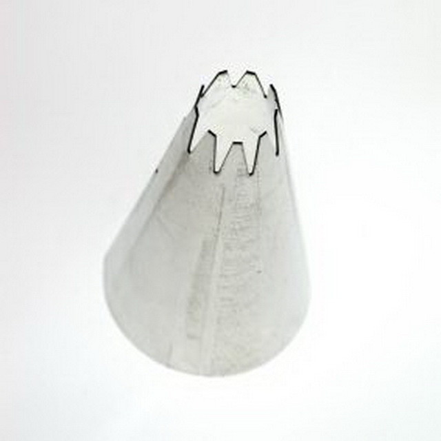 Zdobící špička tupá, průměr 8mm-9 zubů