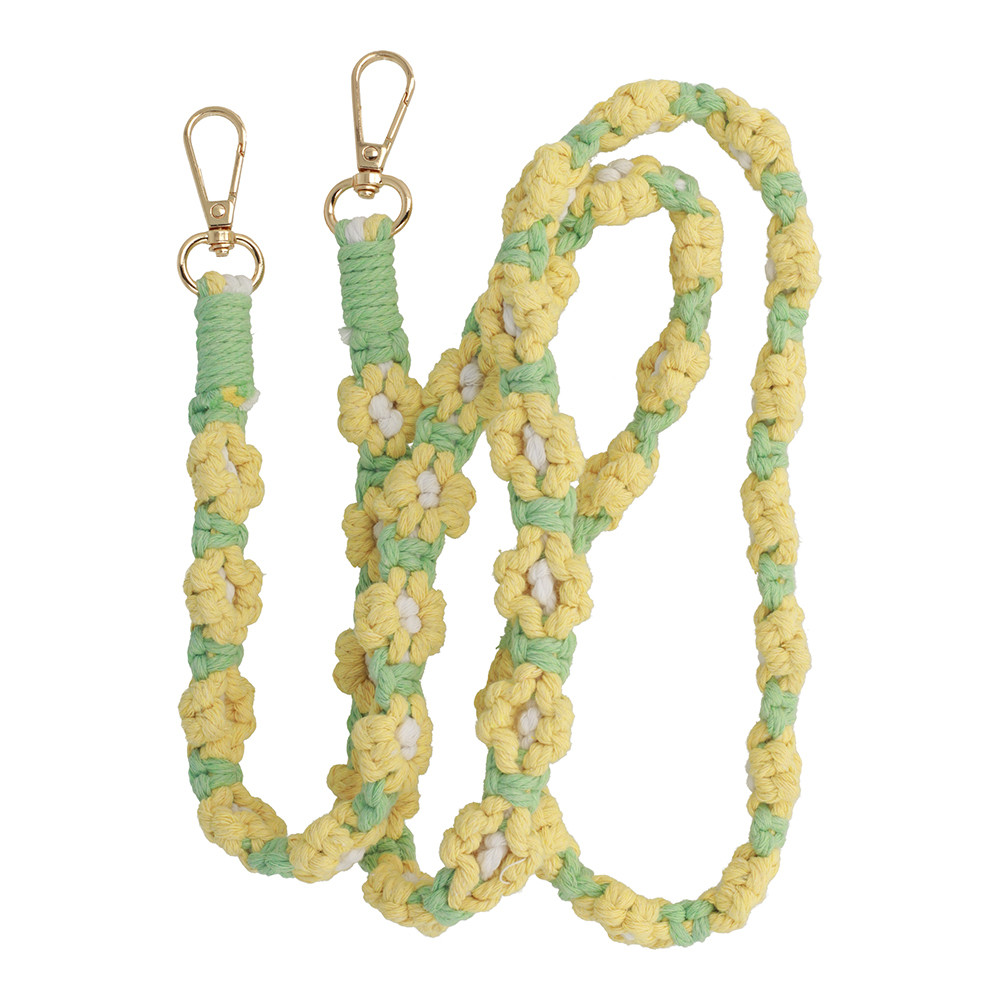 Šňůrka na mobil Crochet flower GC-R39