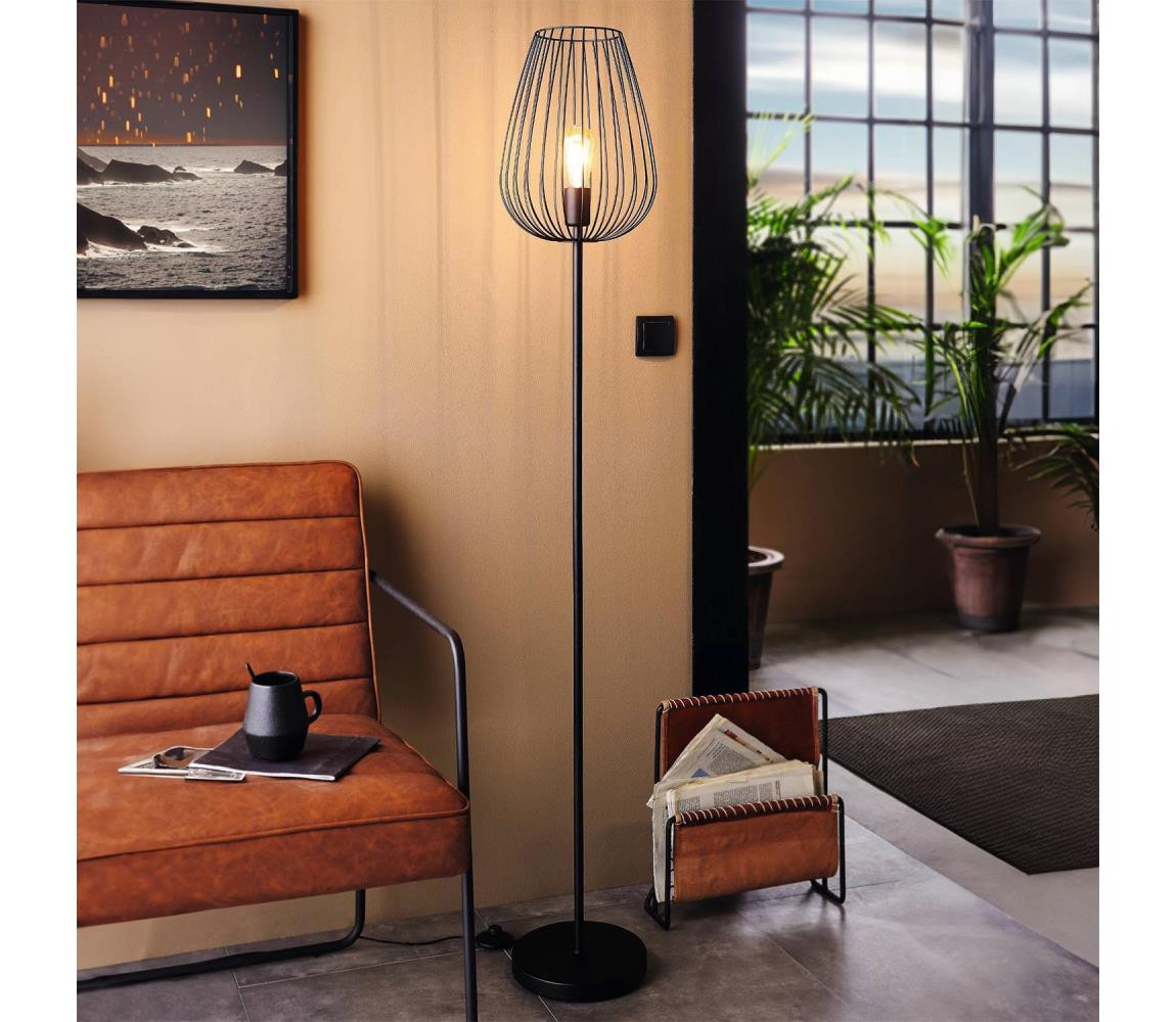 Eglo Eglo 49474 - Stojací lampa NEWTOWN 1xE27/60W/230V