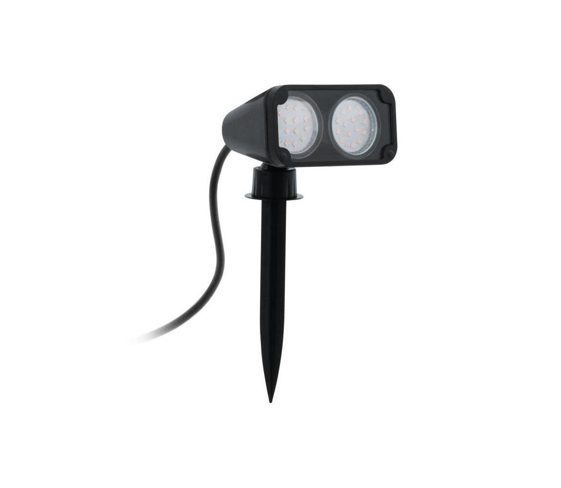 Eglo Eglo 93385 - Venkovní svítidlo NEMA1 2xGU10/3W/230V IP44